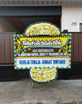 Papan Bunga Duka di Kunduran